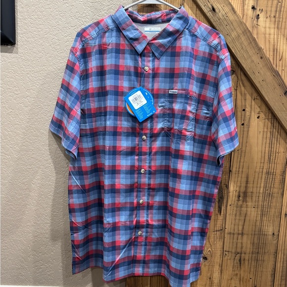 Men’s Columbia Super Slack Tide Camp Shirt size XL - Picture 1 of 4